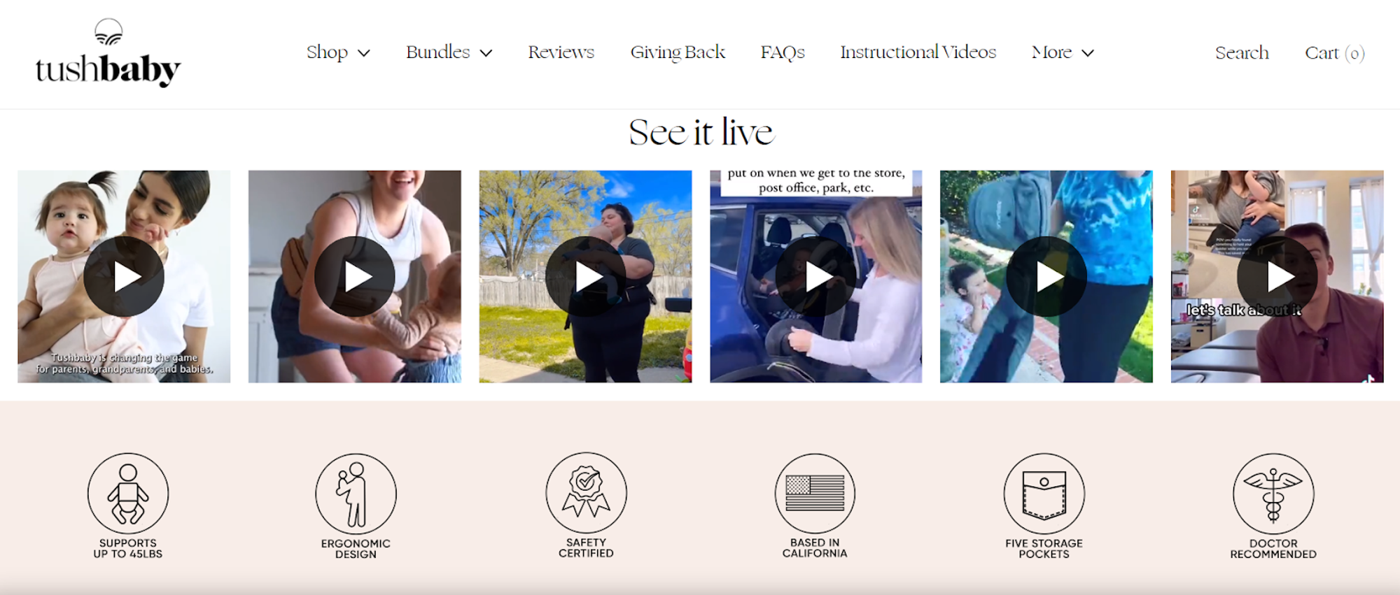 video carousel